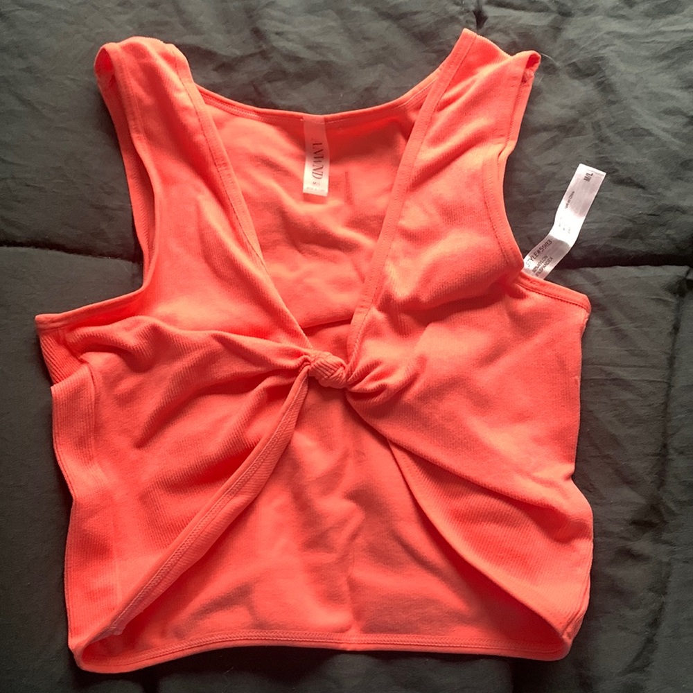 cross front crop top
